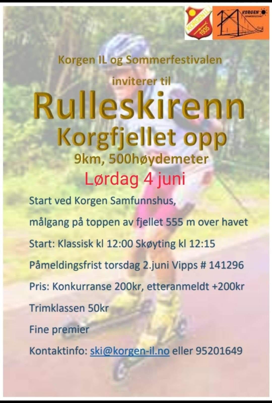 Rulleskirenn, les mer her.....